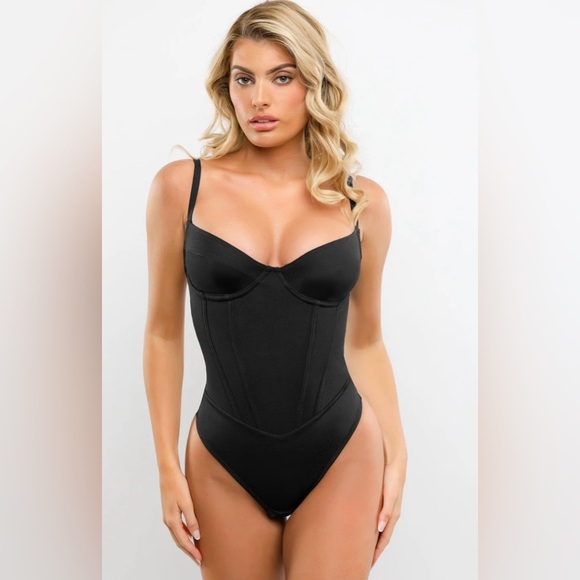 popilush Other - Popilush Shapewear Hourglass Corset Thong Bodysuit